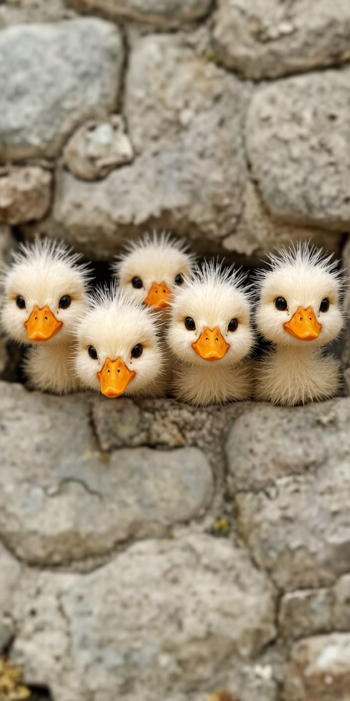 Sweet Duckling Moments Wallpaper