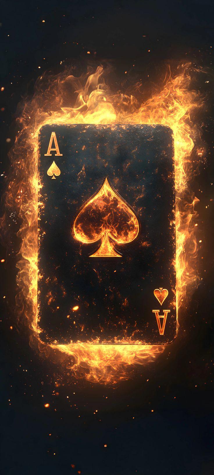 Infernal Ace: The Burning Spade Wallpaper