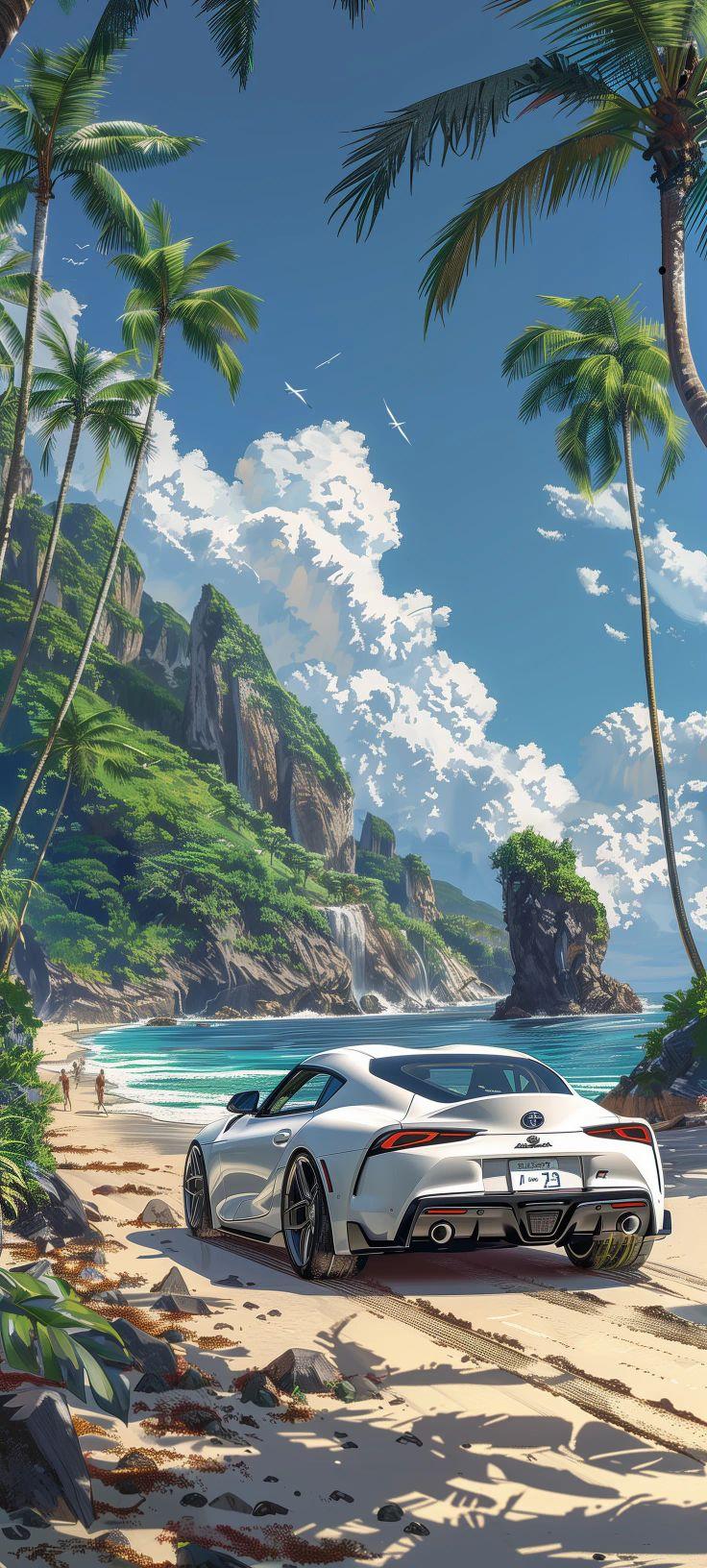 Tropical Paradise Supra Wallpaper