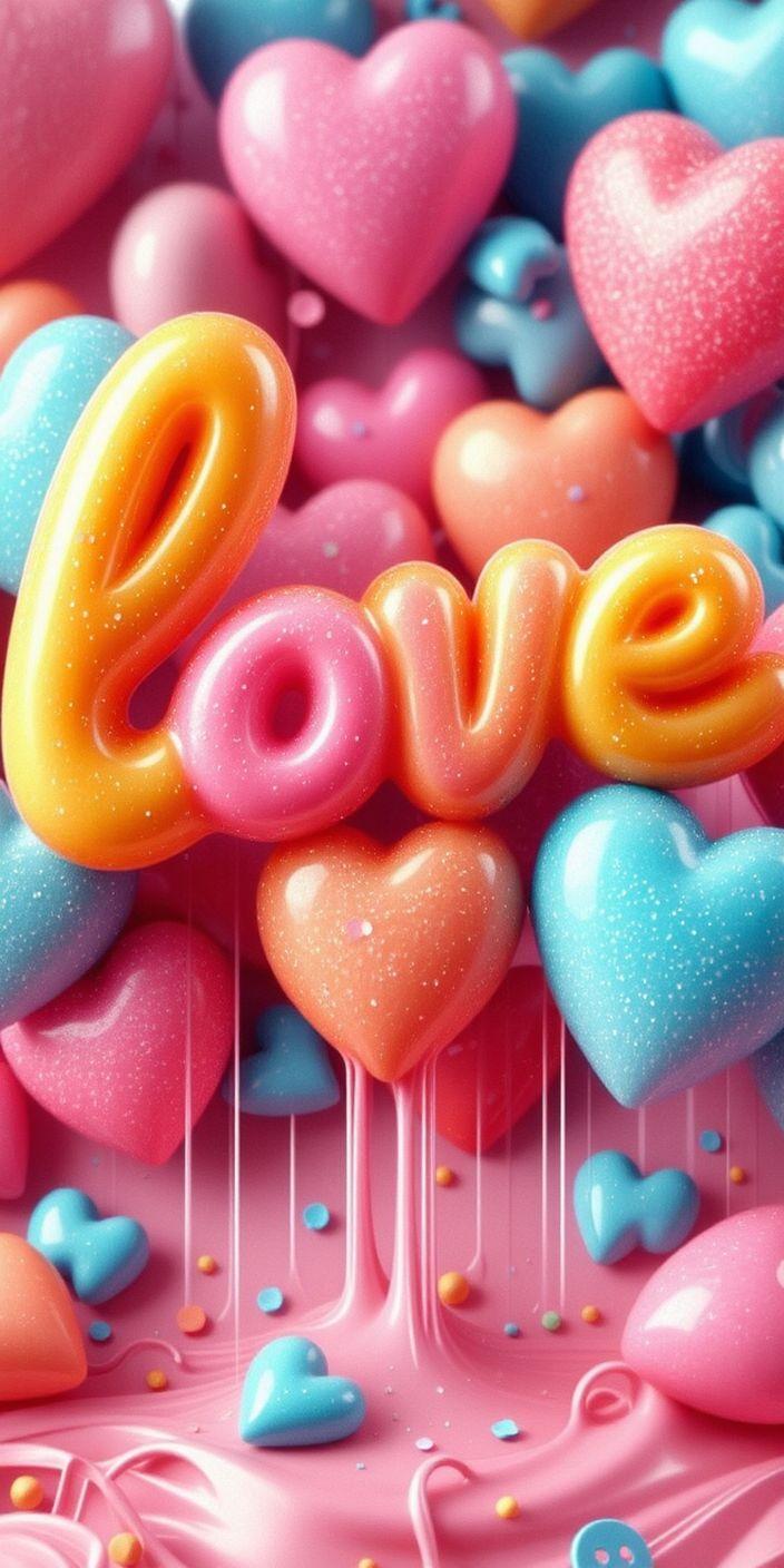 Sweet Candy Love Wallpaper