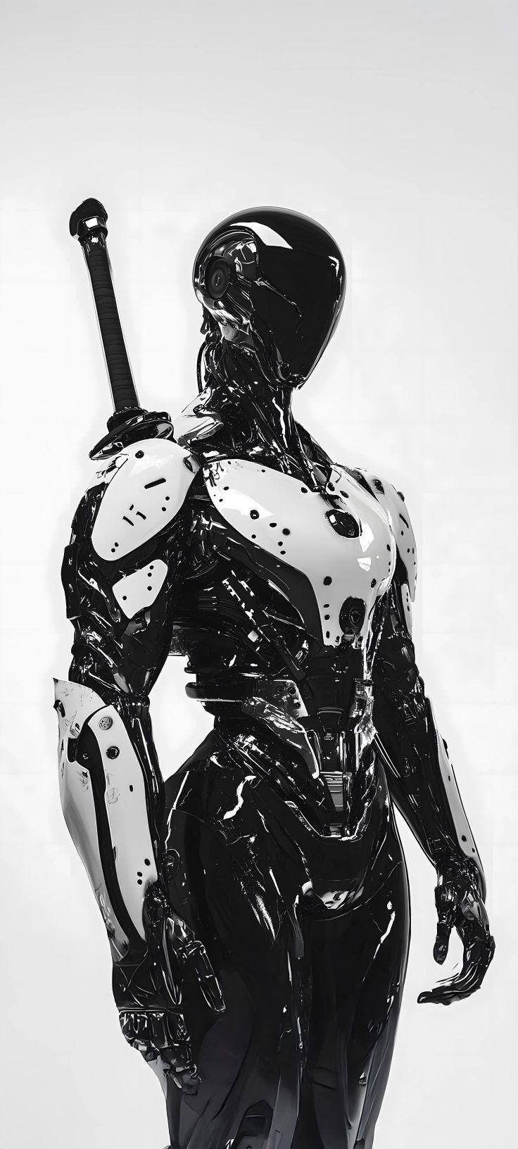 Cybernetic Ronin Wallpaper