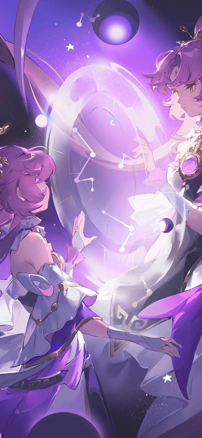 Fu Xuan Purple Anime Wallpaper