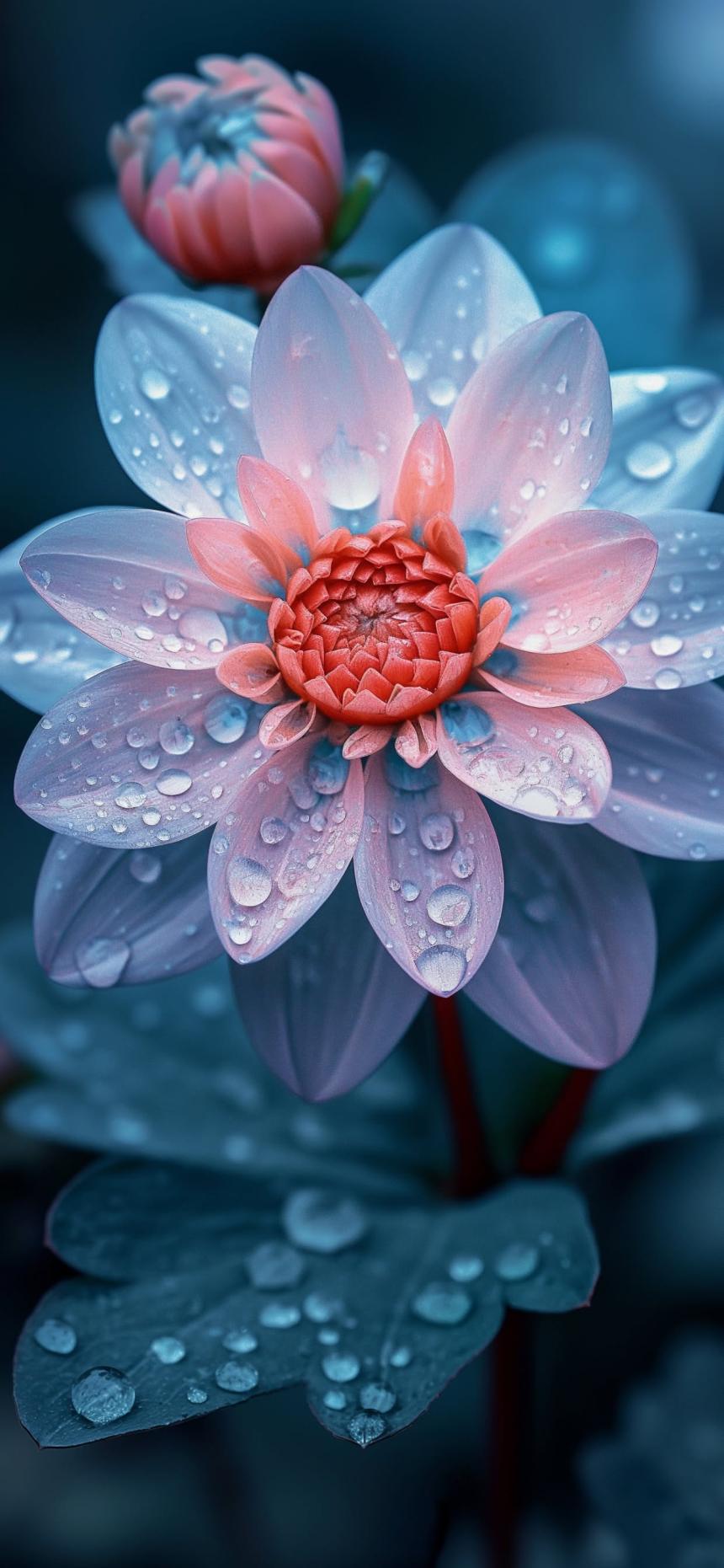 Dreamy Pink Lotus Flower Wallpaper 4K