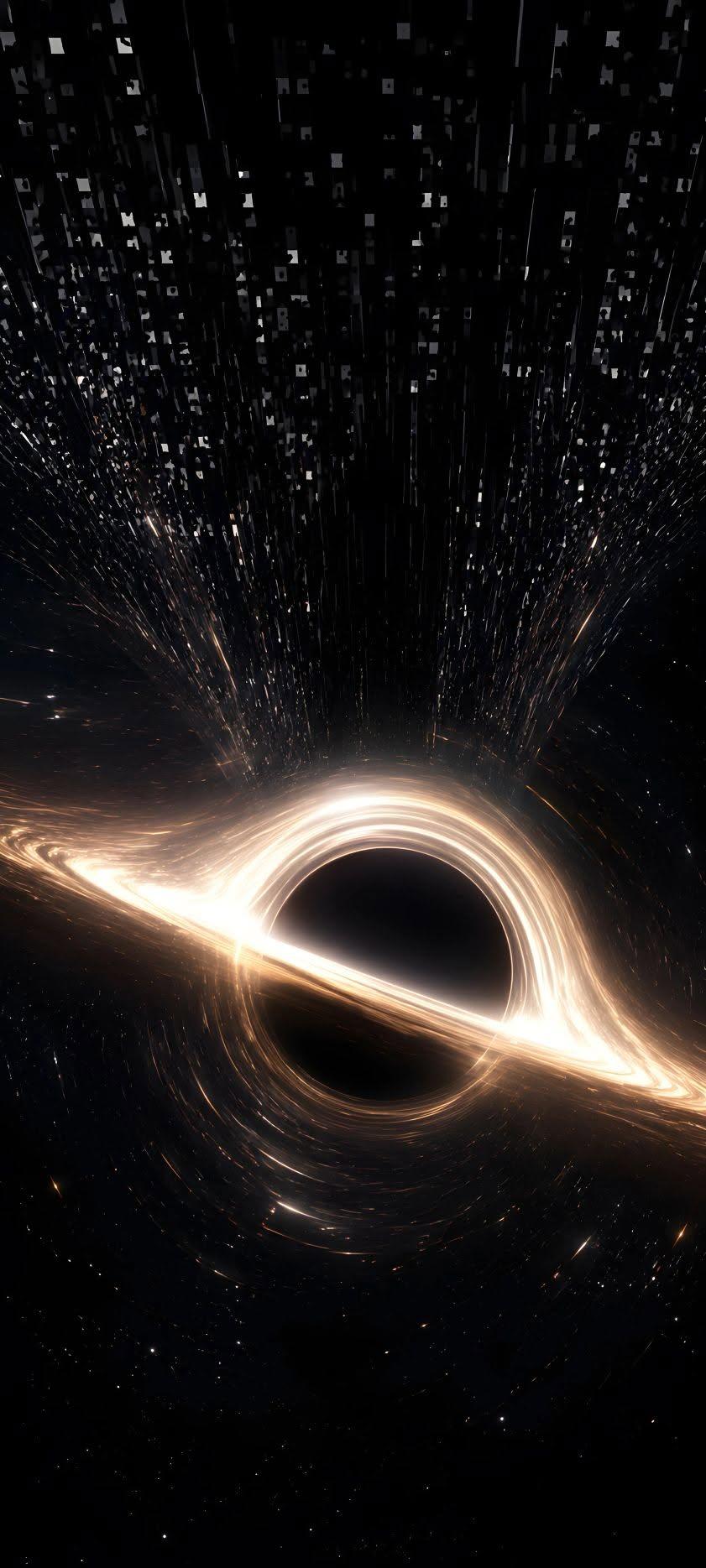 Black Hole Galaxy Wallpaper