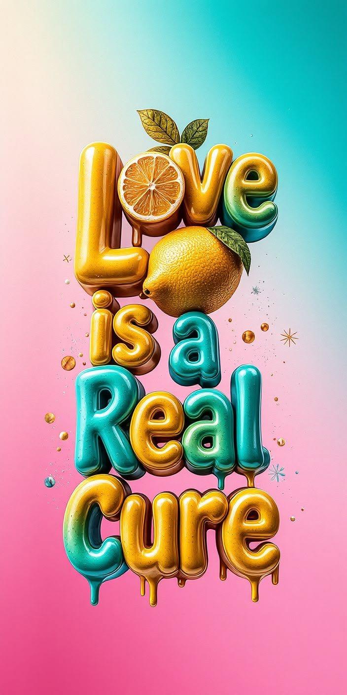Love Is a Real Cure Wallpaper