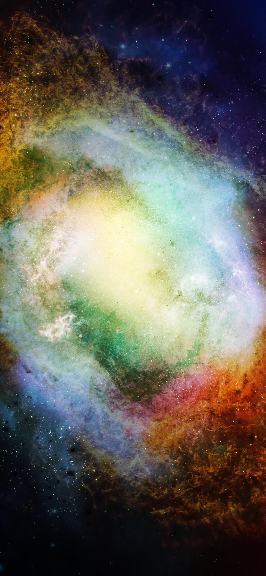 Colorful Cosmic Nebula Wallpaper