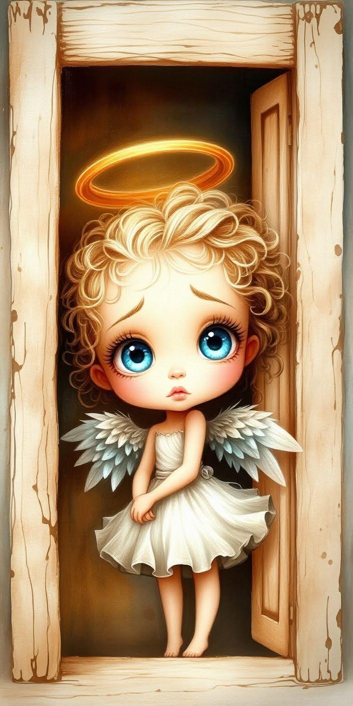 Cute Little Angel Wallpaper 👼✨