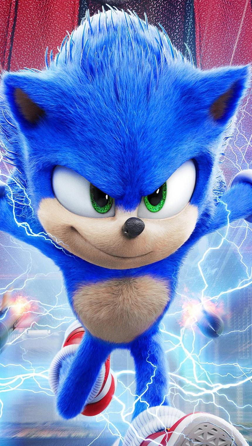 Sonic Lightning Speed Wallpaper