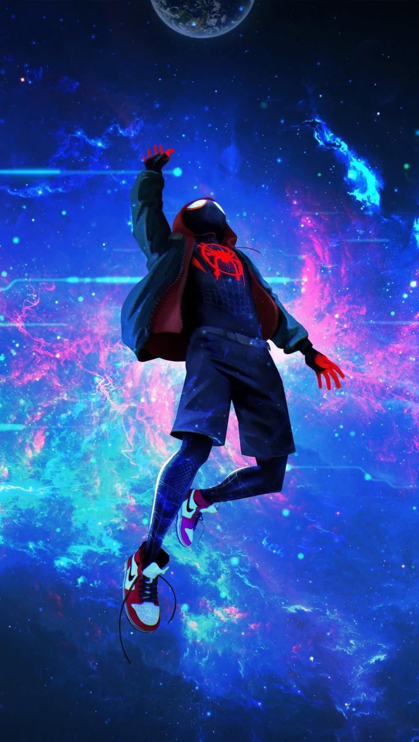 Cosmic Spider Hero Wallpaper
