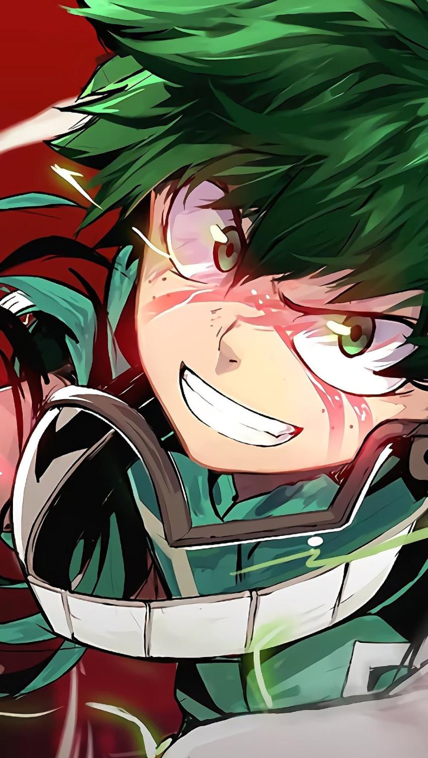 Fierce Anime Hero Battle Wallpaper