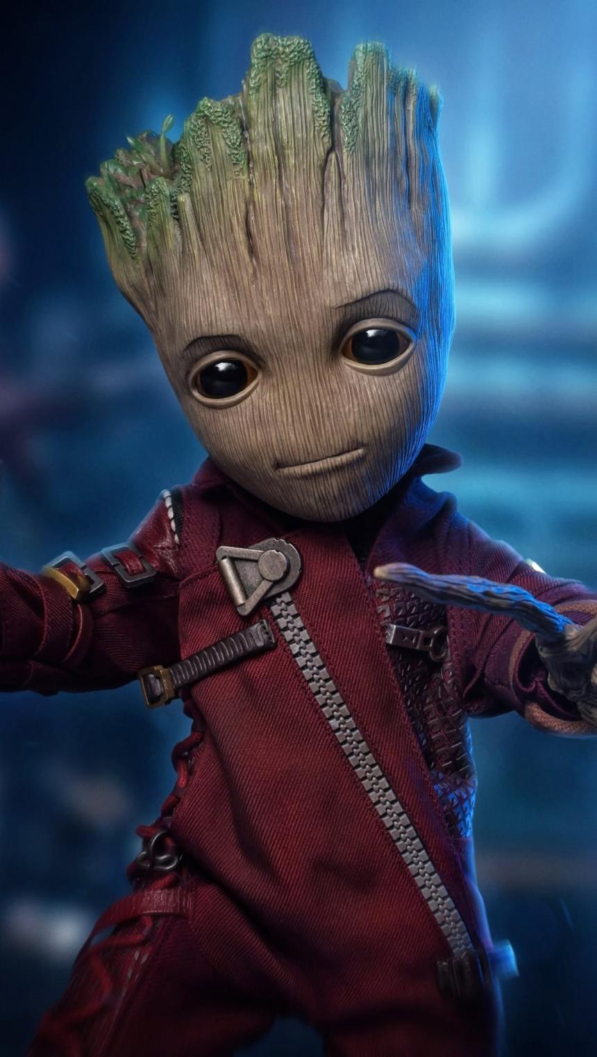 Baby Groot Guardian Wallpaper