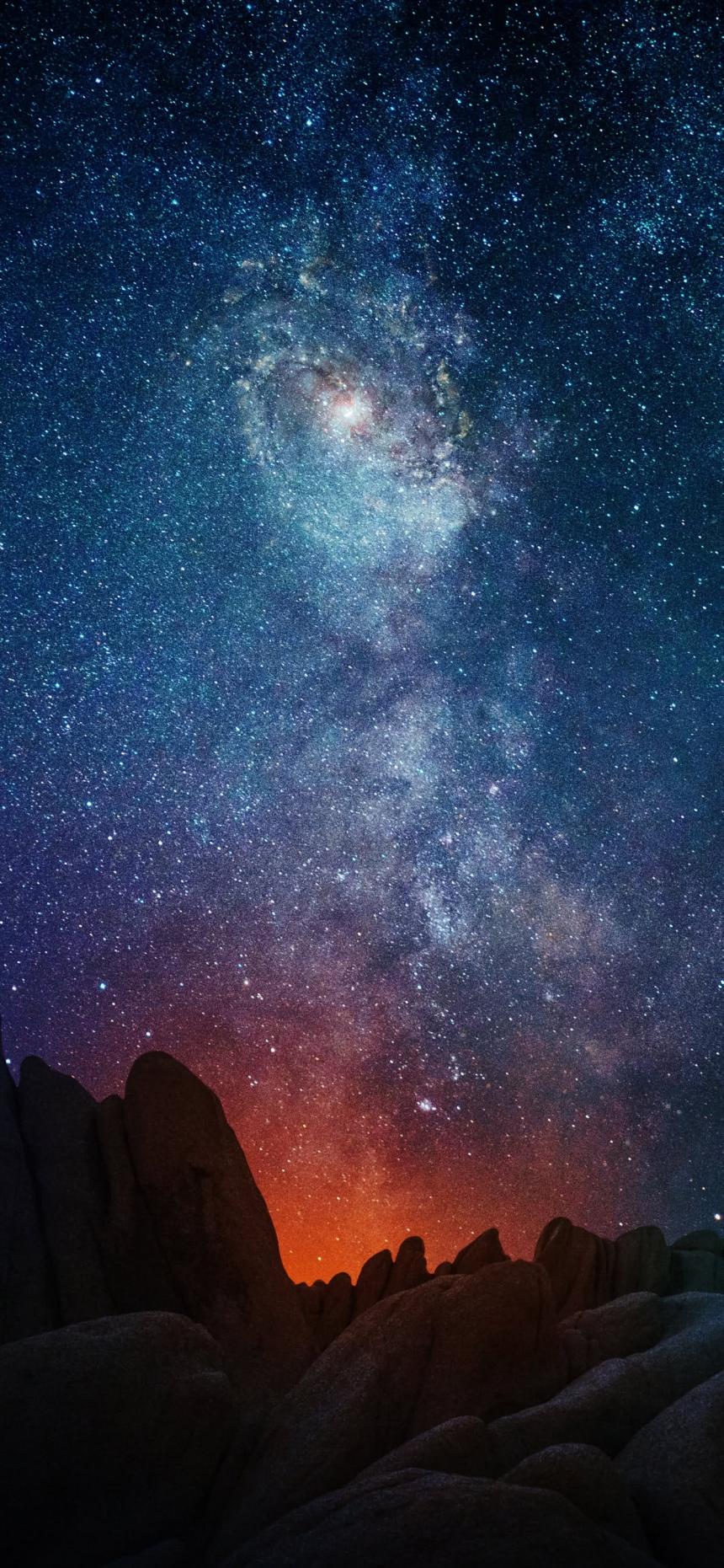 Milky Way Desert Night Wallpaper