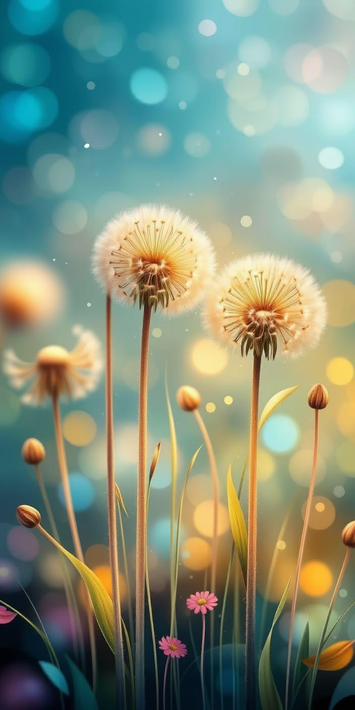 Soft Focus Nature Bloom Wallpaper