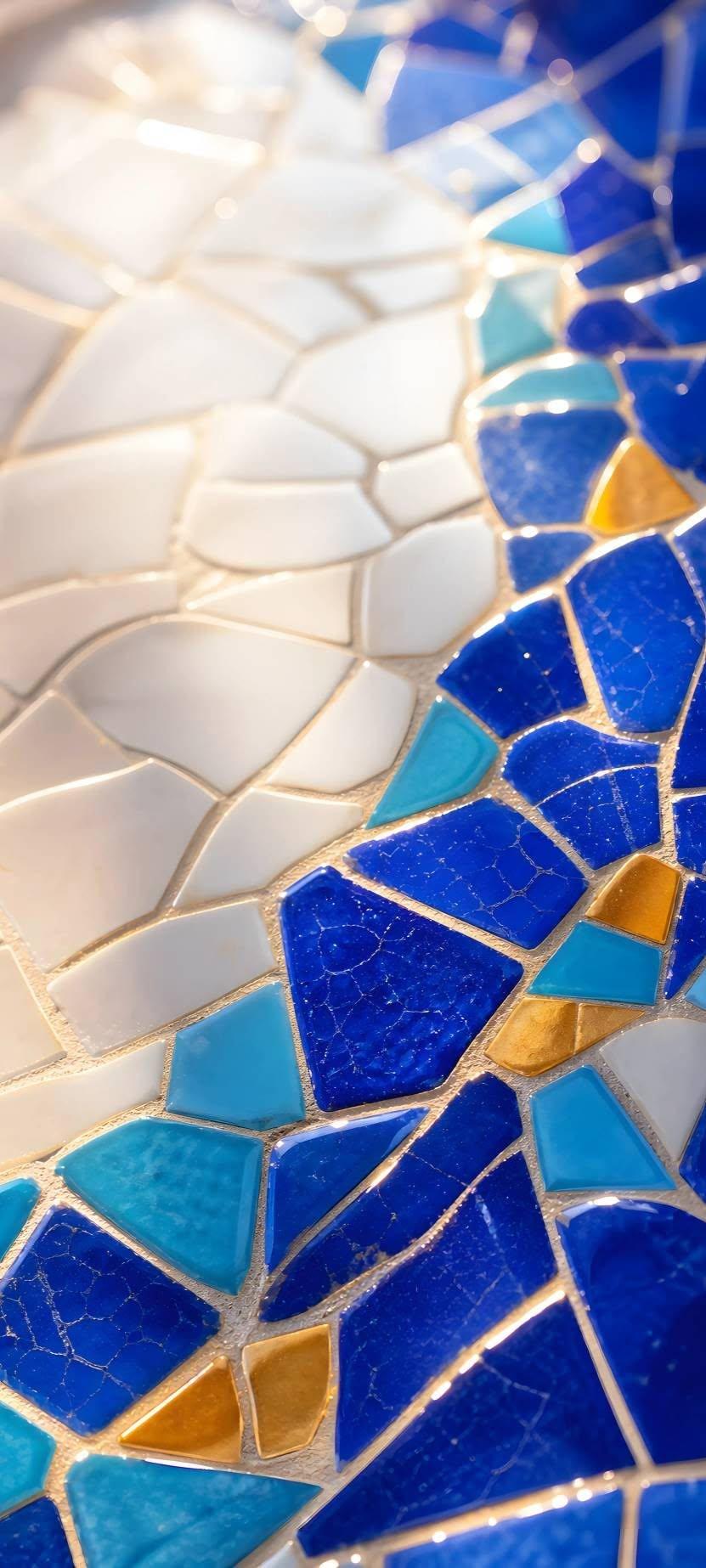 Gaudí Mosaic Ceramic Wallpaper