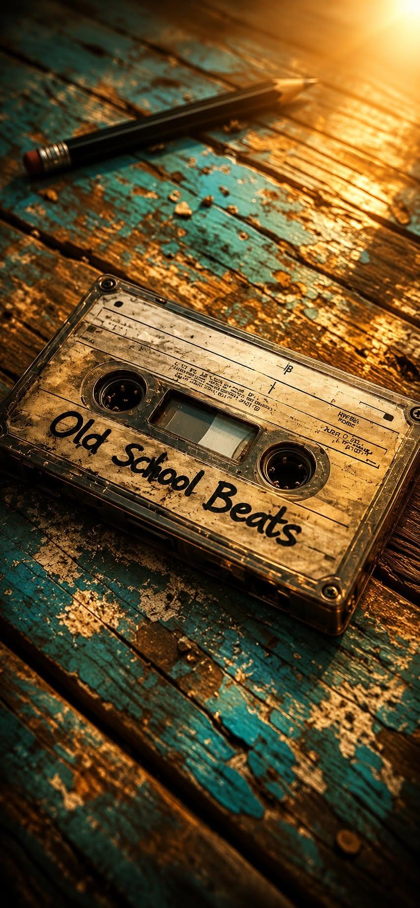 Retro Cassette Mix Tape Wallpaper