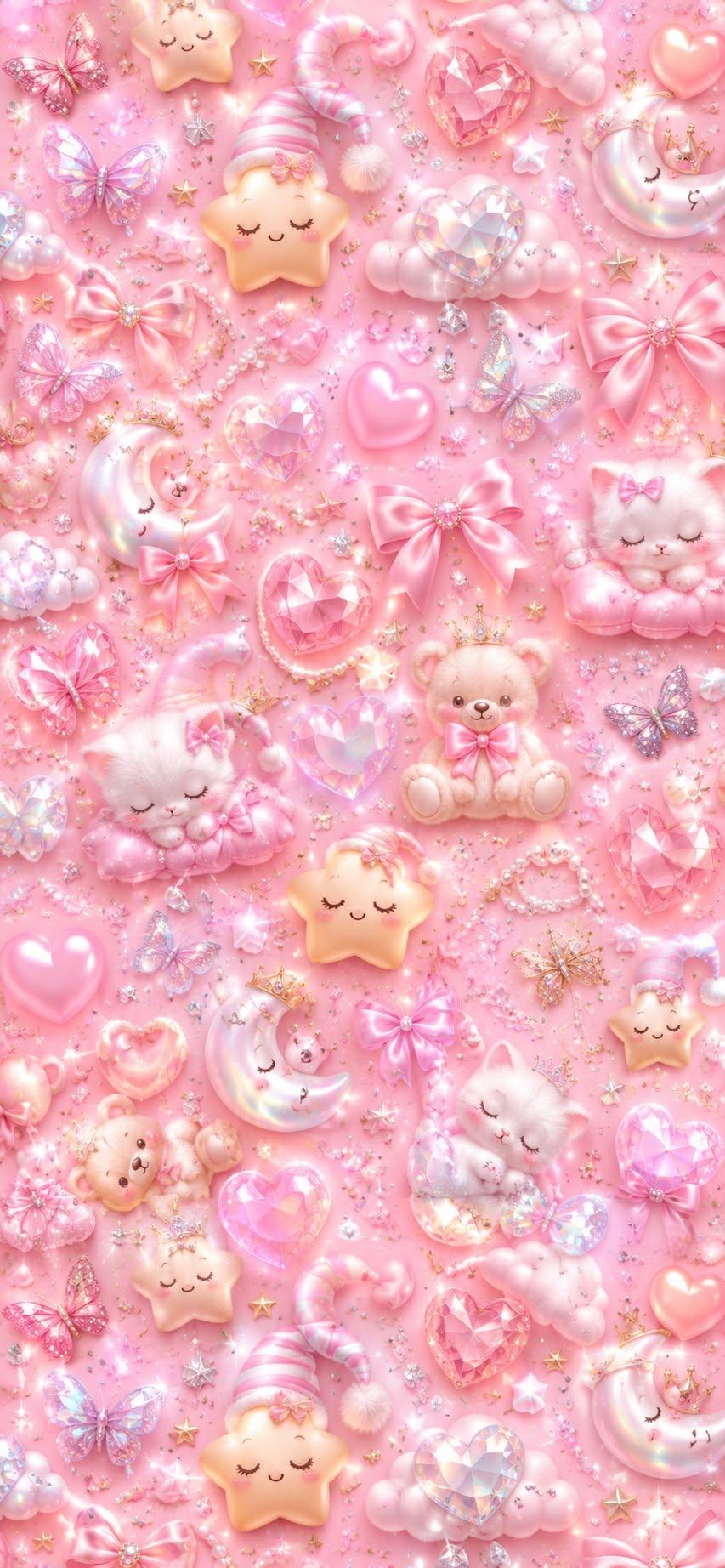 Cute Pink Dream Wallpaper