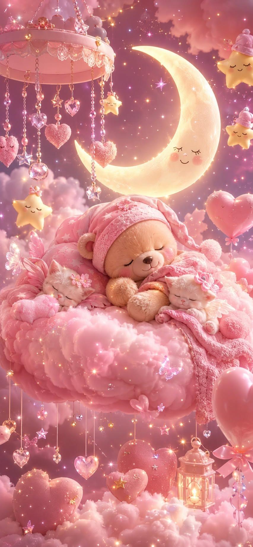 Sweet Dream Bear Wallpaper