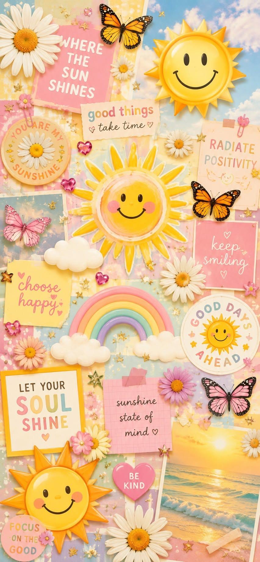 Happy Sunshine Wallpaper
