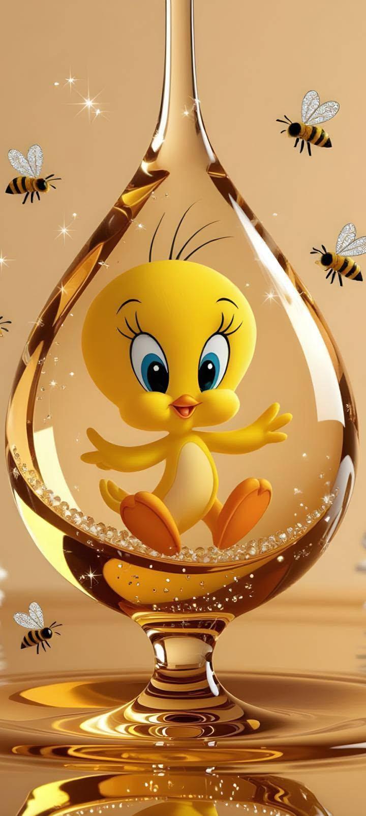 Tweety Bird Honey Drop Wallpaper