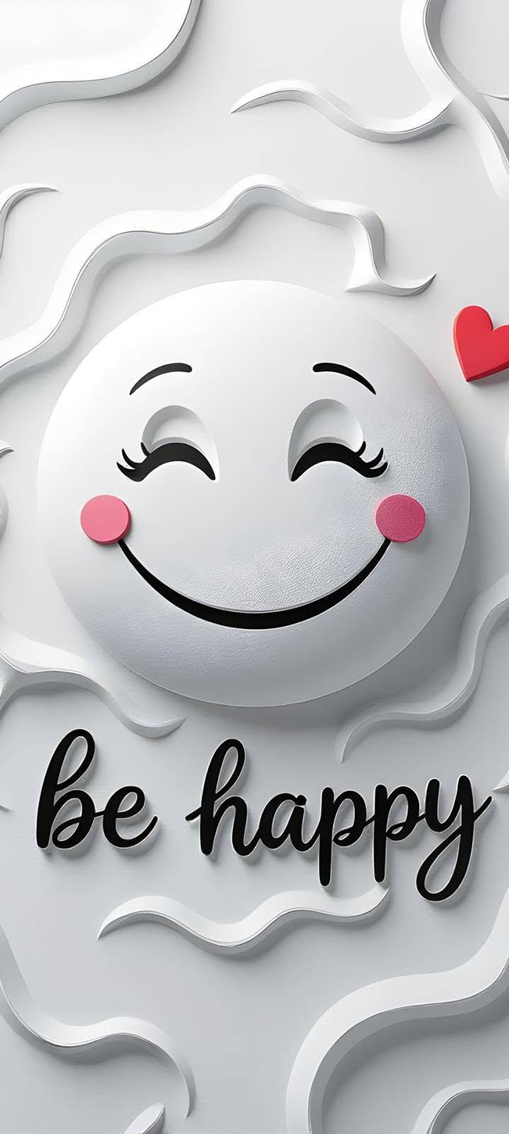 Cute Smiley Face Wallpaper