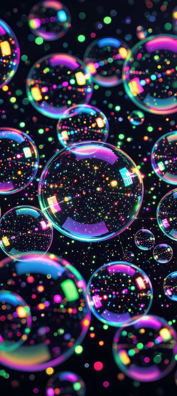 Colorful Bubble Wallpaper