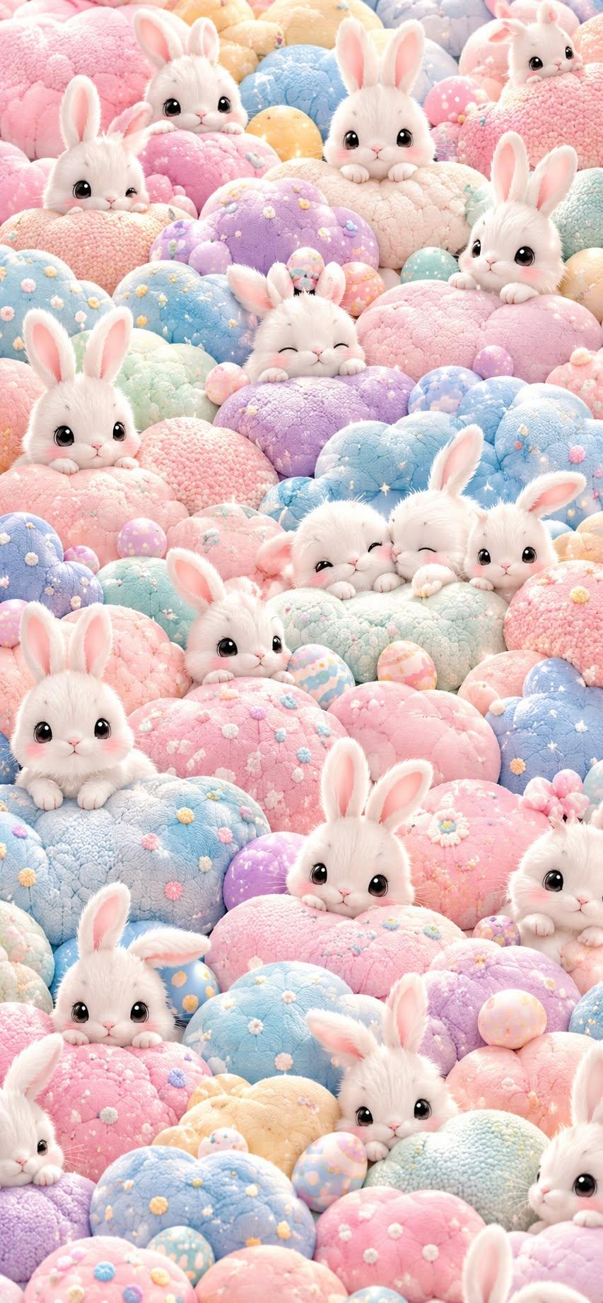 Cute Easter Bunny Wallpaper