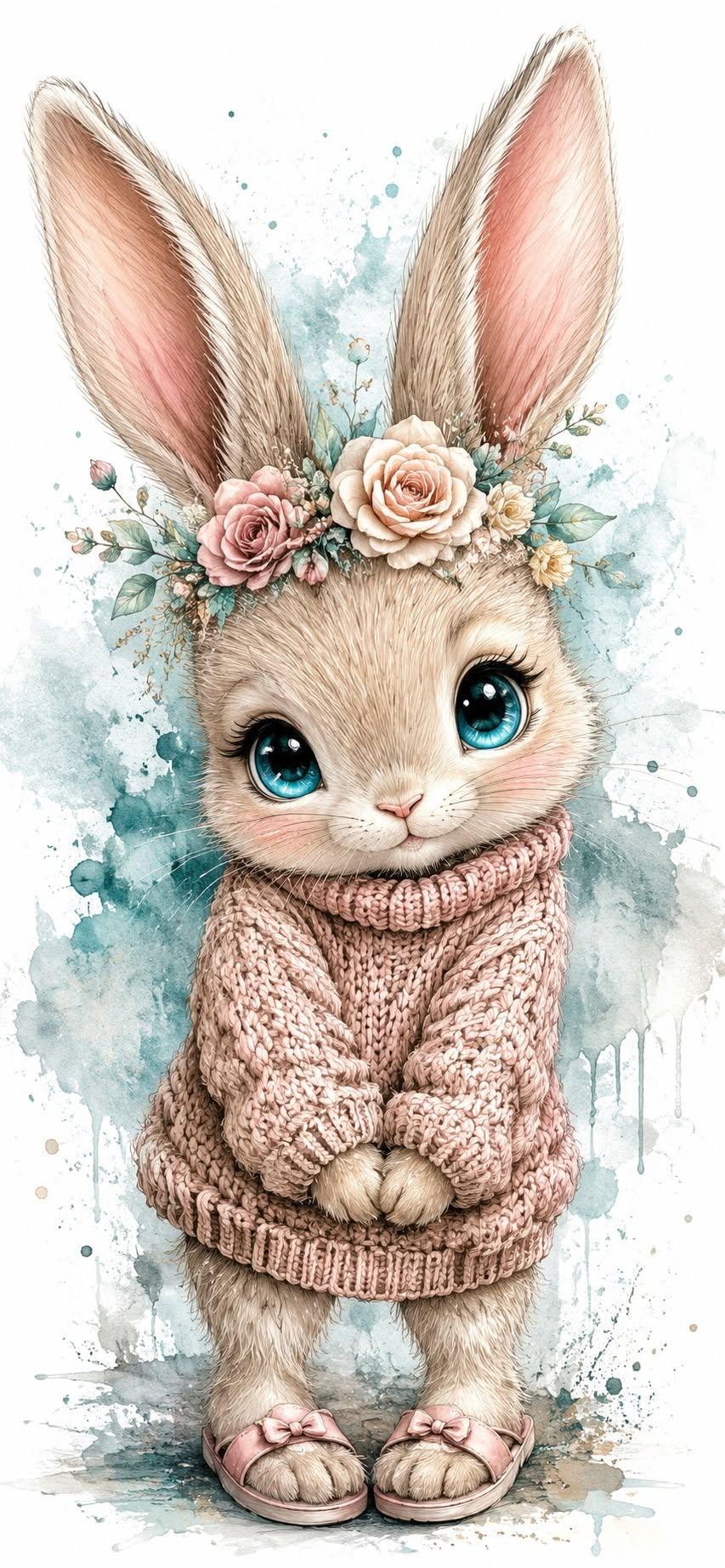 Cute Bunny Wallpaper