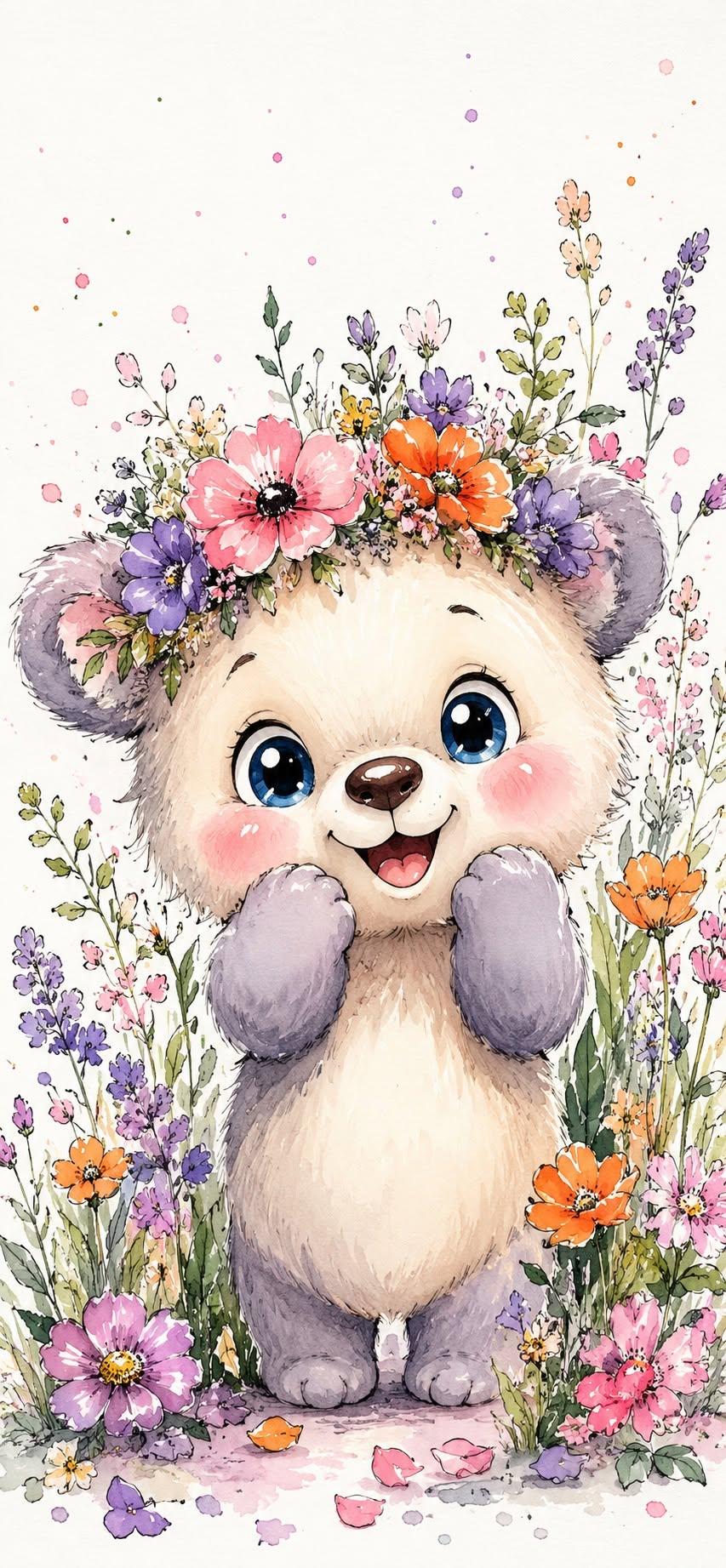 Cute Bear Wallpaper