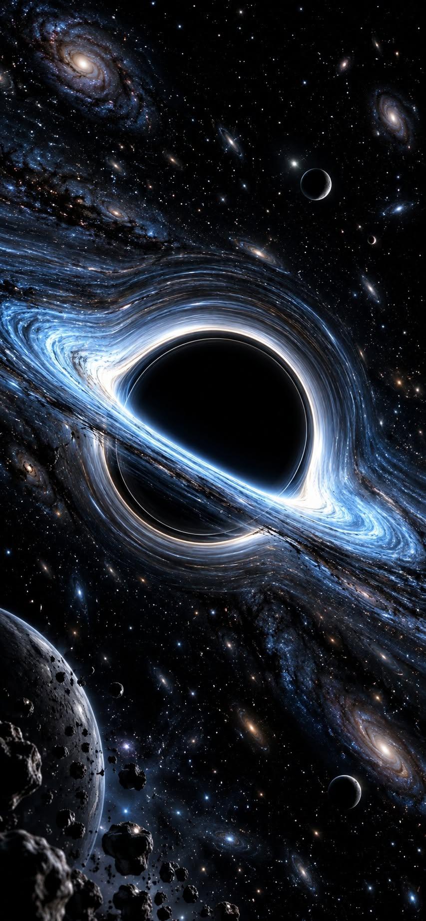 Galactic Black Hole Wallpaper
