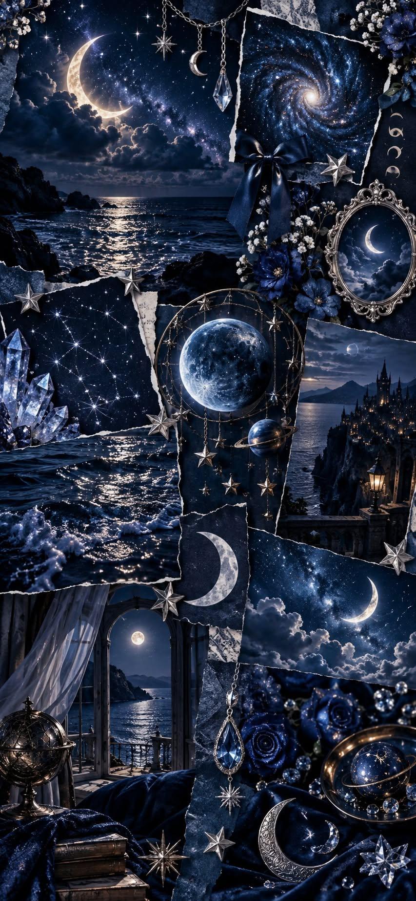 Midnight Celestial Dream Wallpaper
