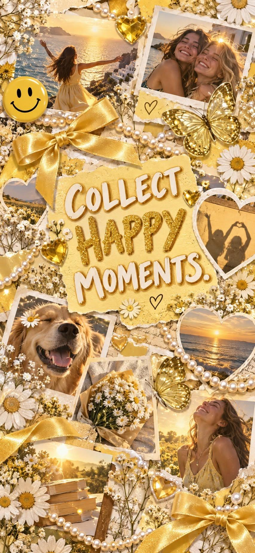 Collect Happy Moments Wallpaper